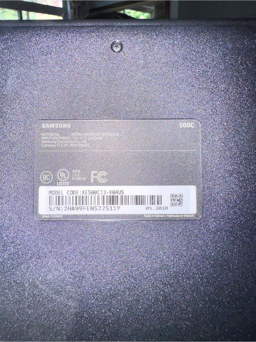 Samsung Chromebook - USED